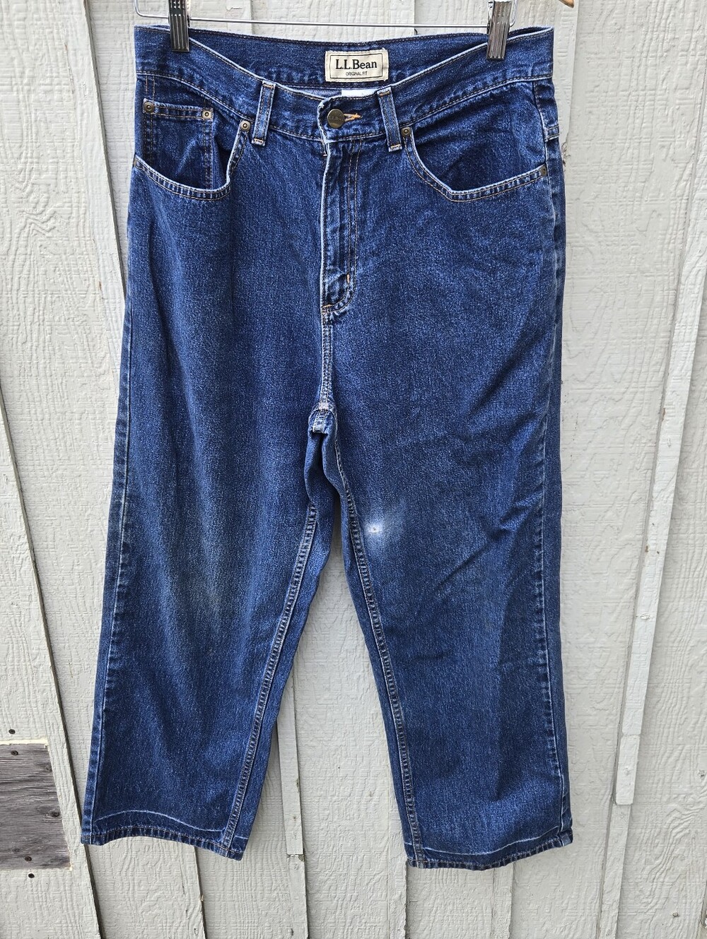 VTG LL Bean Original Fit High Rise Jeans 10 Pet